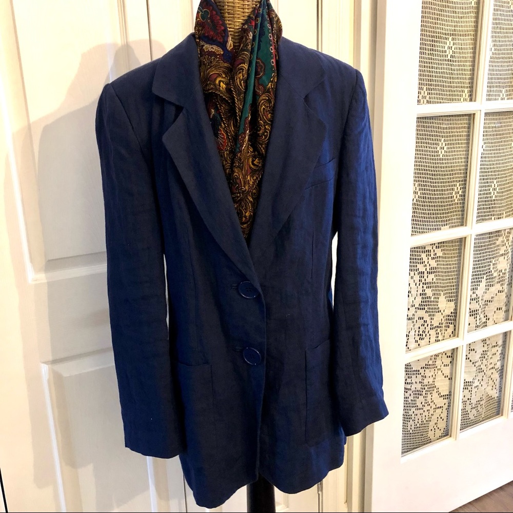 Linen Jacket , size M - Picture 5 of 13